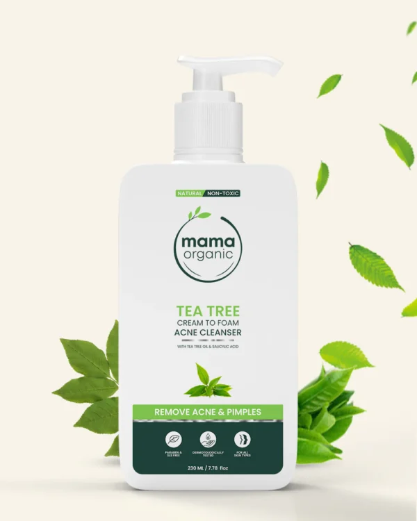 Tea Tree Cream to Foam Facial Cleanser - 230ml