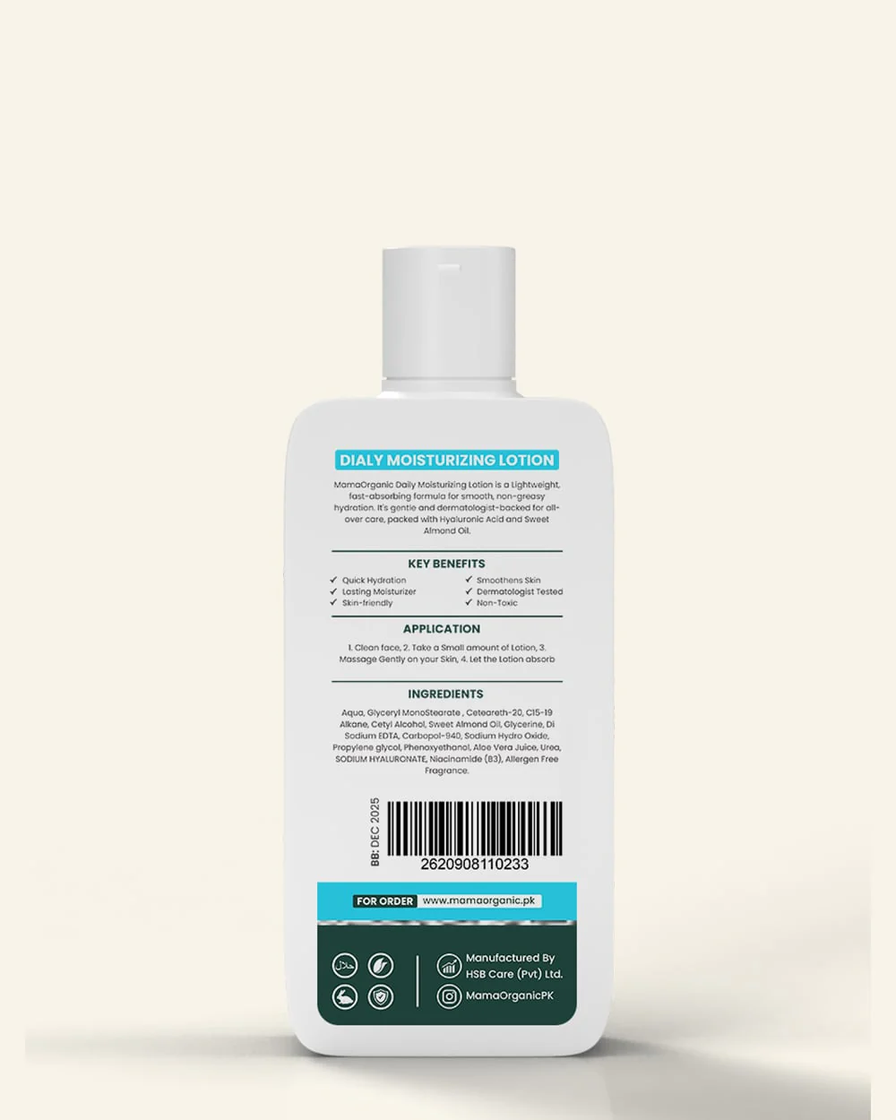 Daily Moisturizing Lotion - 80ml - Image 2