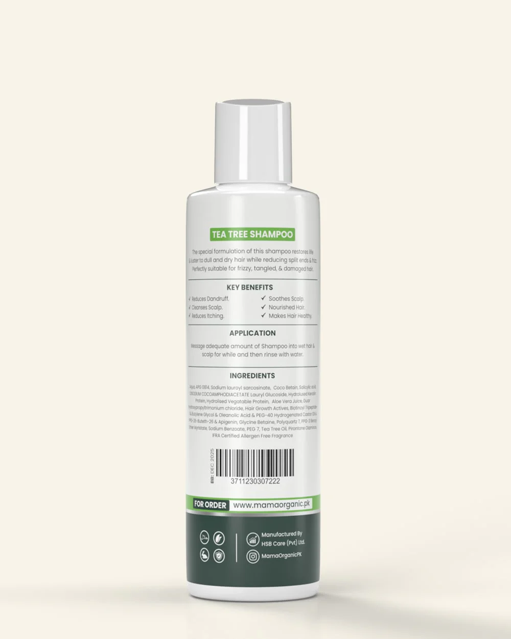Tea Tree Shampoo 150ml - Image 2